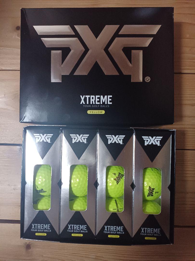 PXG XTREME ゴルフボール イエロー 12個入り