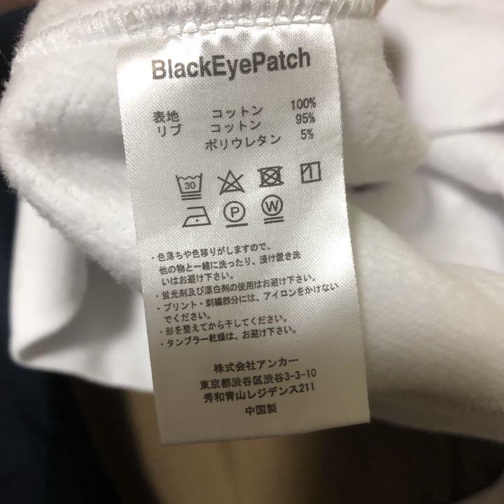 通販安い 20SS パーカー 白 XL 5daZQ-m38312282211 BlackEyePatch ラベル フーディ 定番正規品