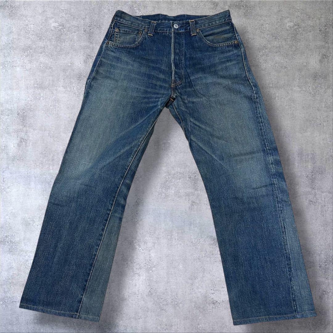 W36 LEVI'S 501XX 1947年 555 バレンシア工場 デニム - メルカリ