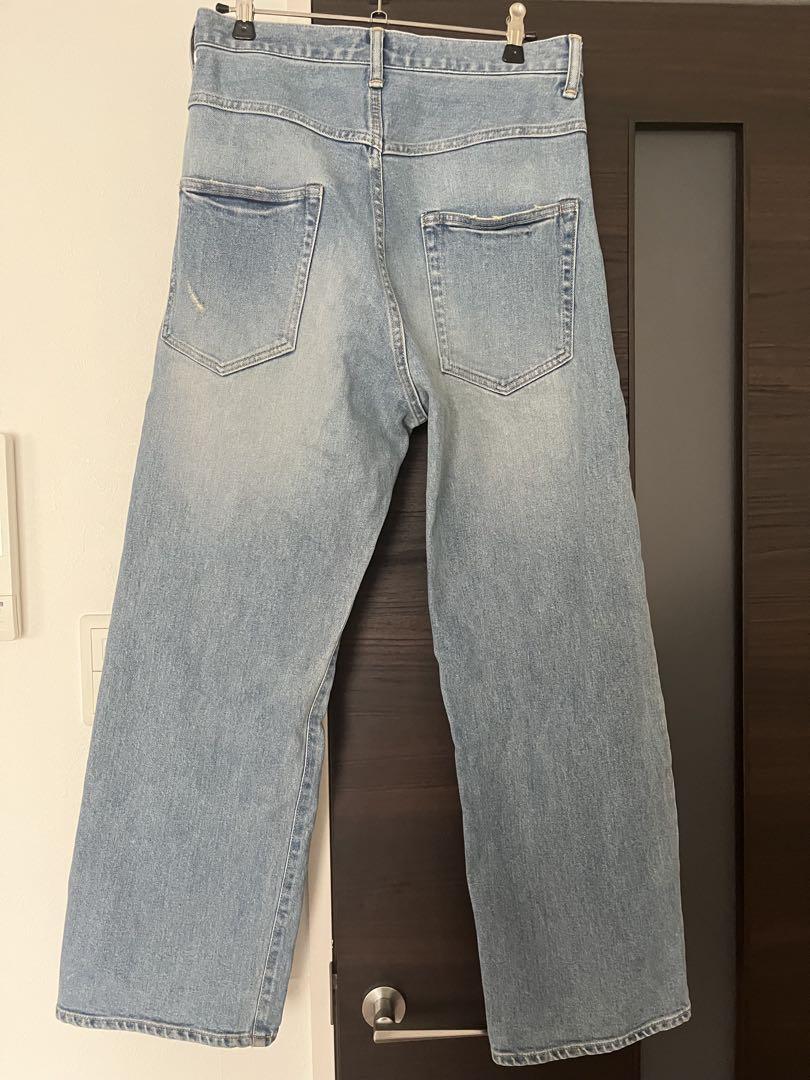 FRAMeWORK デニムストレートパンツ ブルー 36サイズ