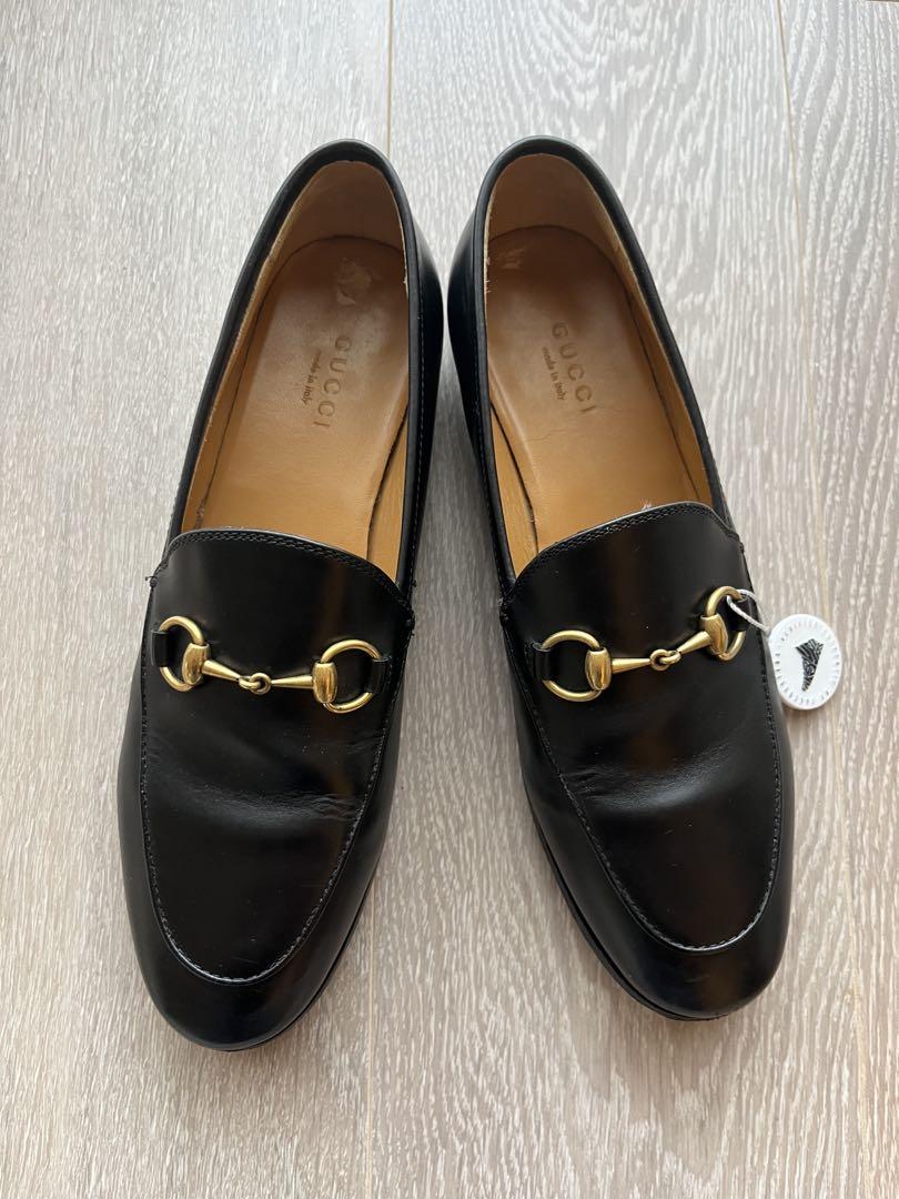 美品 GUCCI グッチ ホースビット ローファー ヨルダーン 35.5
