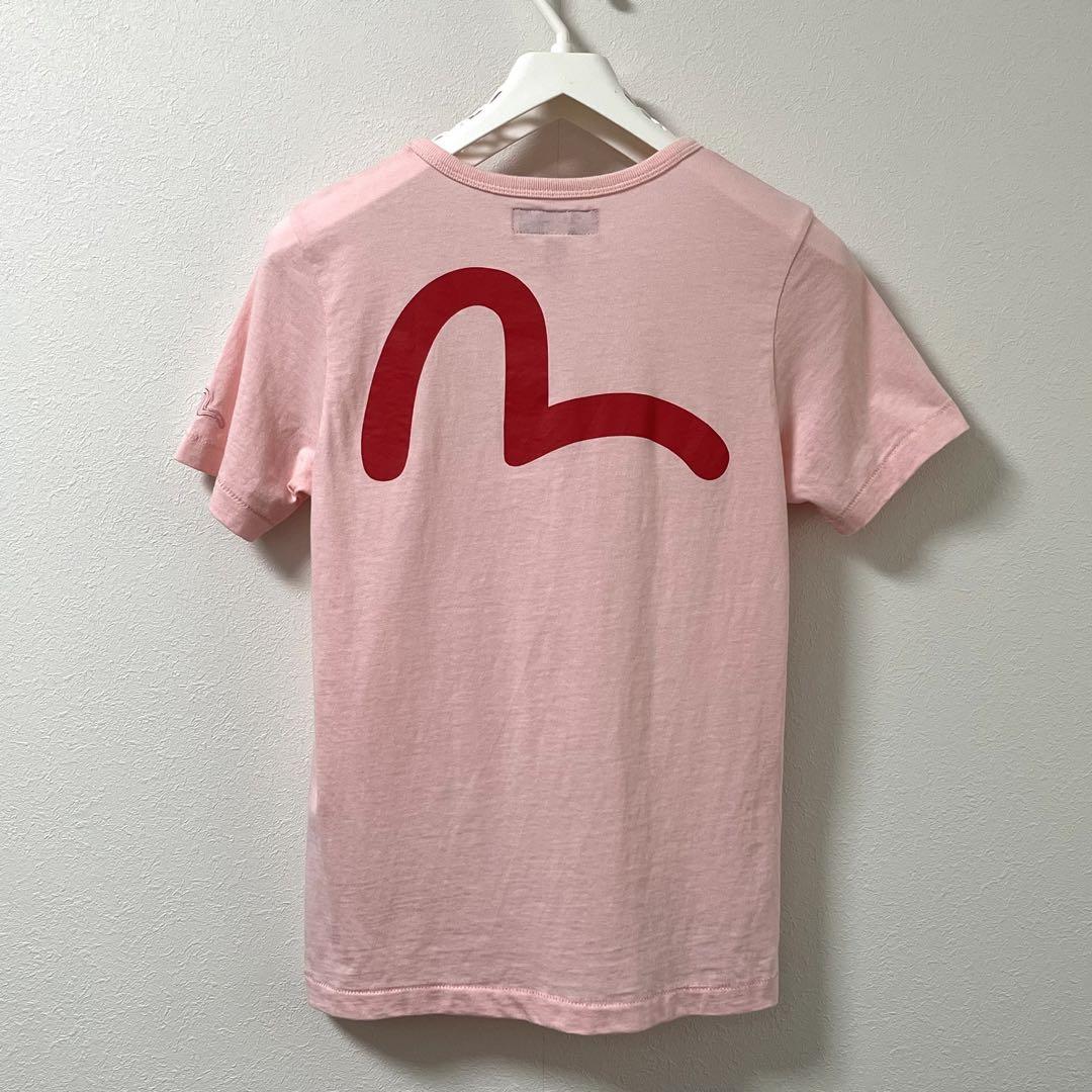 EVISU エヴィス YAMANE 半袖Tシャツ／ピンク／サイズ36