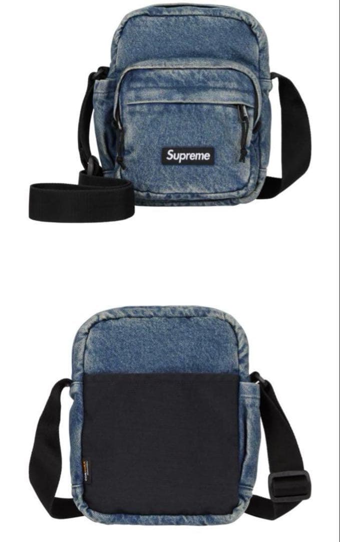 Supreme Denim Shoulder Bag