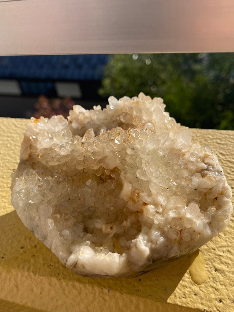 天然水晶 ジオード クラスター 1.1kg(1100g) 天然水晶 ジオード クラスター 1.1kg(1100g)