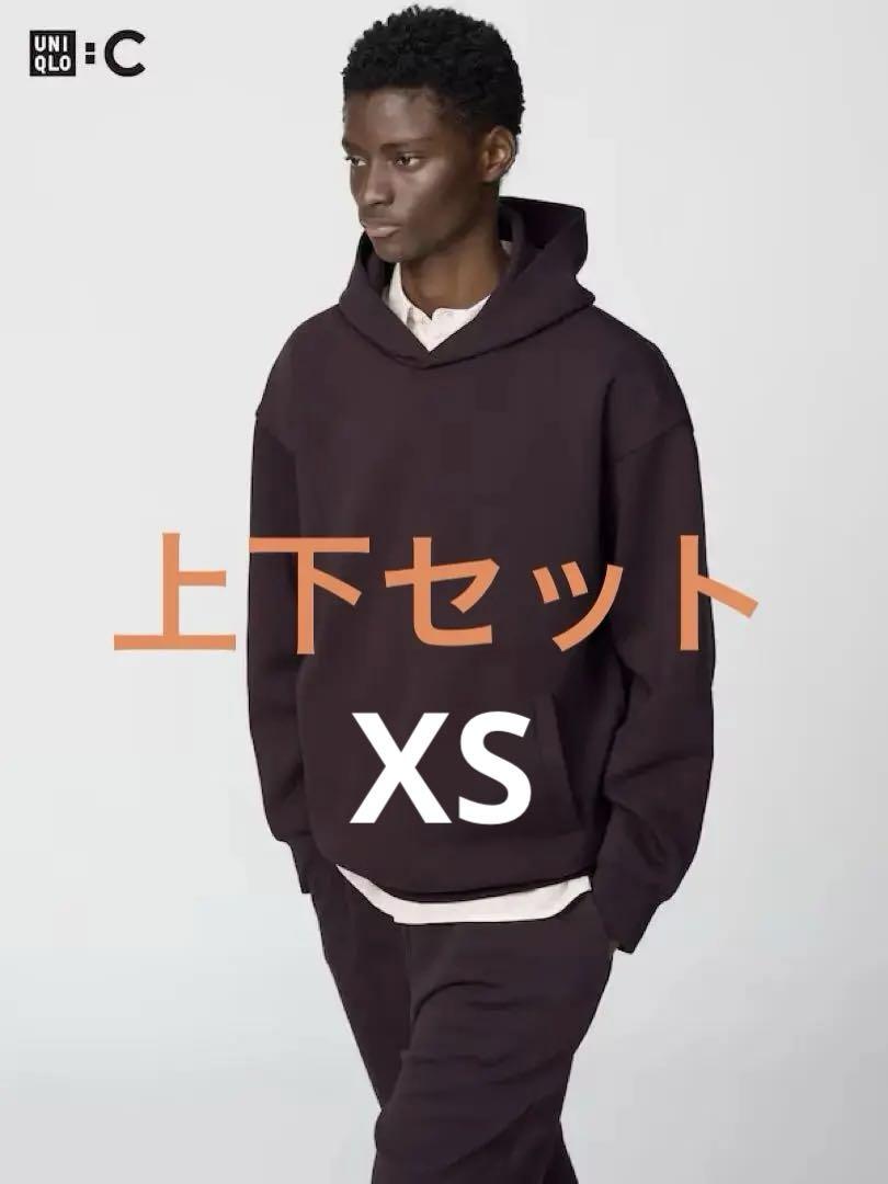 スウェットオーバーサイズプルパーカ スウェットパンツ　セット