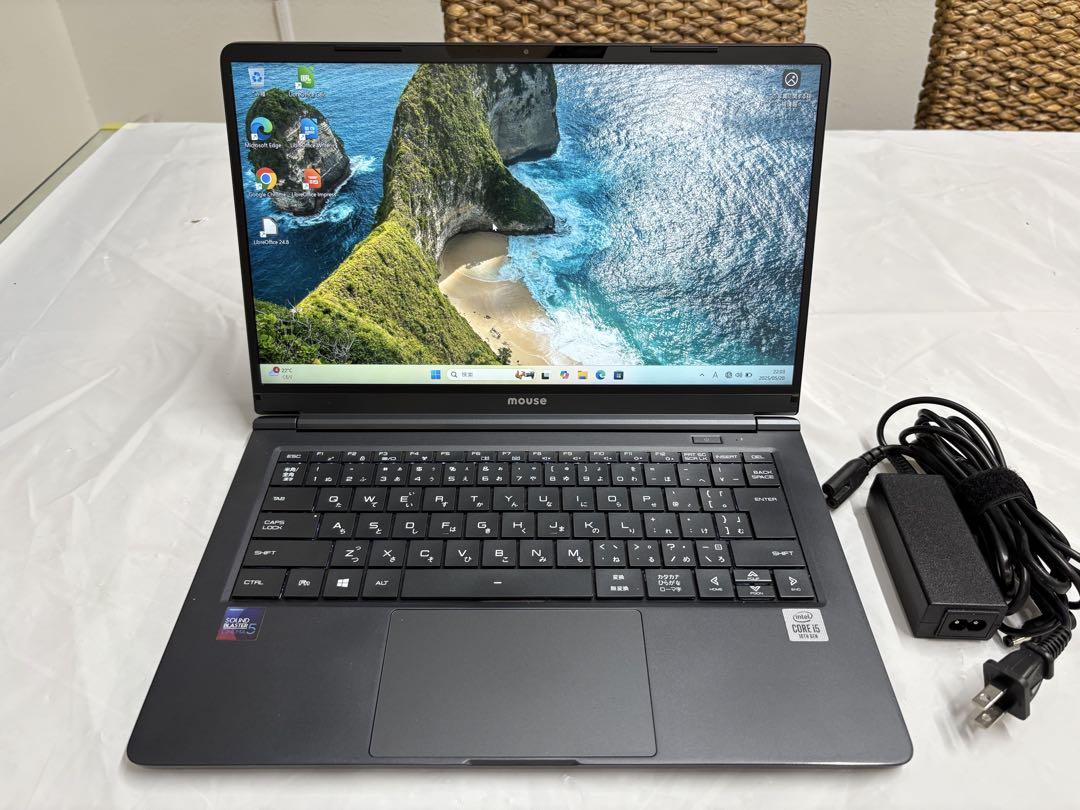 ノートPC mouse - Mouse X4-i5 10210 16/256 mouse X4-i5レビュー】モバイル性能バツグンのコンパクトな14型