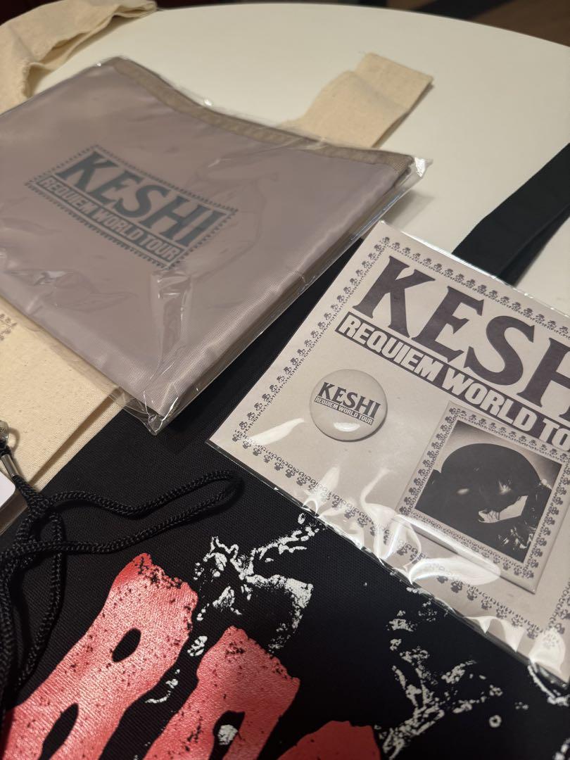 keshi REQUIEM WORLD TOUR VIP・GOLD グッズ