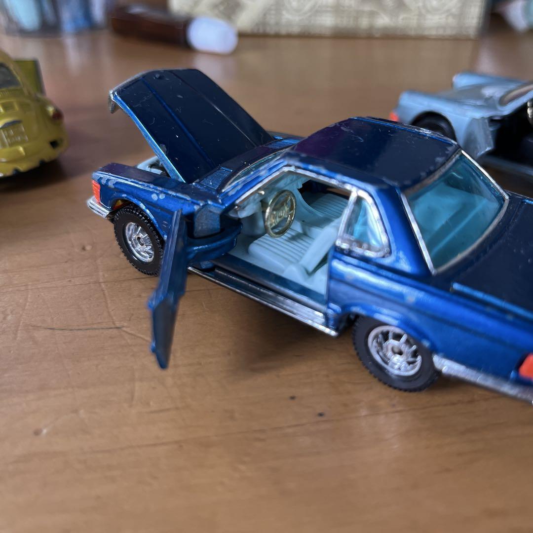 イギリス製　ビンテージ　ミニカー　5台セット イギリス CORGI ビンテージ ミニカー 5台セット ドア開閉機能