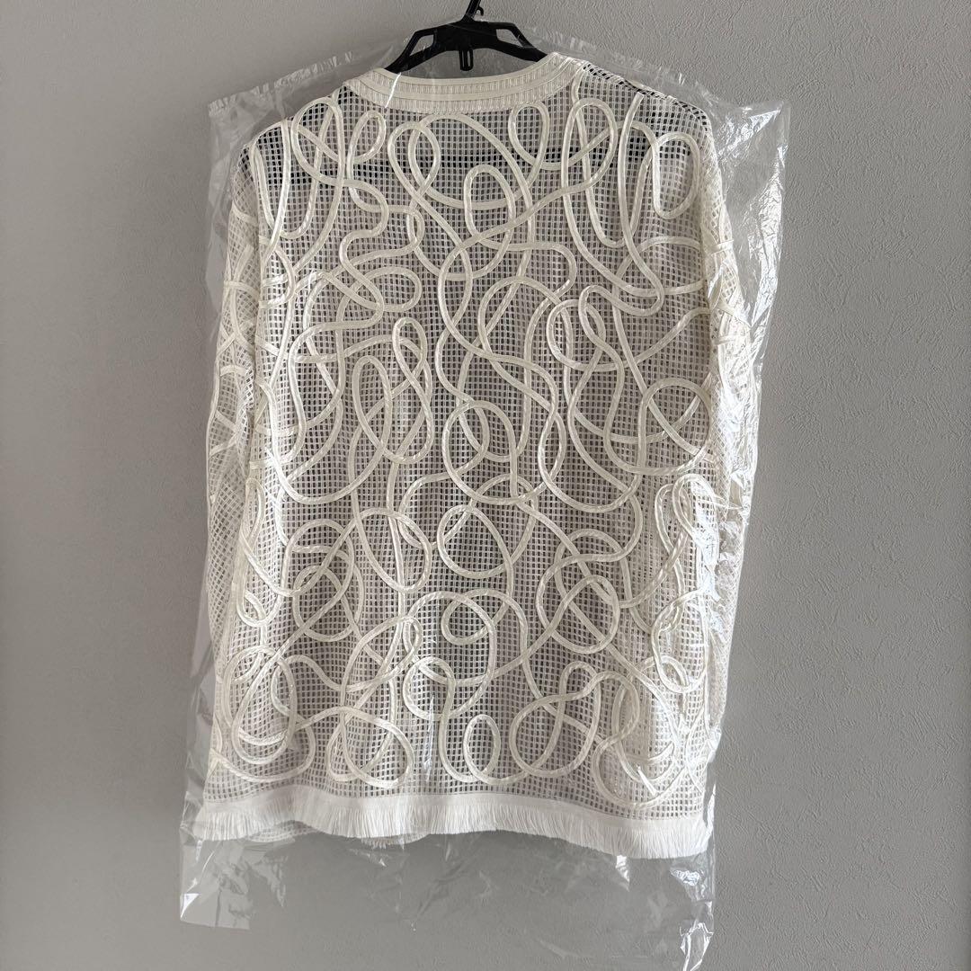 ジャケット・アウター ameri MEDI TAPE EMBROIDERY MESH JACKET