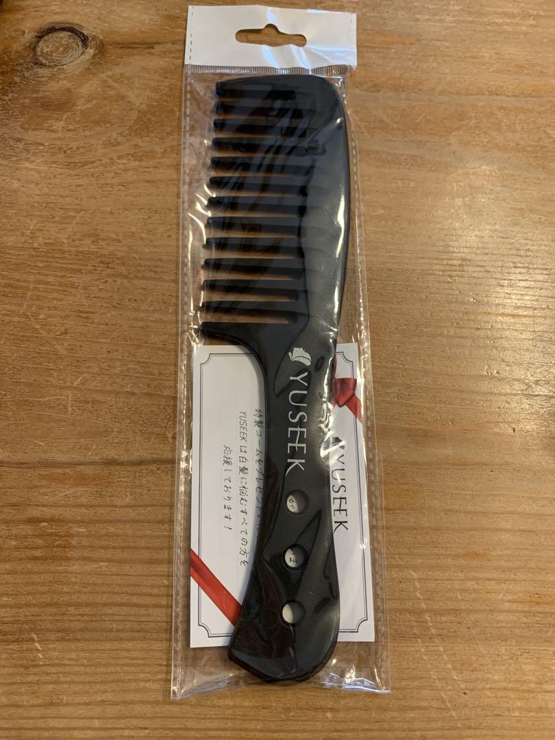 YUSEEK クリームシャンプーNatural Black2個 コーム付き