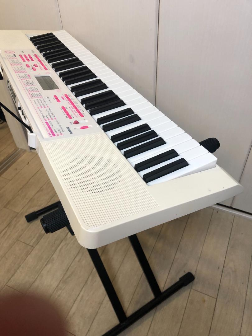 CASIO カシオ 電子ピアノ 電子キーボード LK-121 スタンドセット