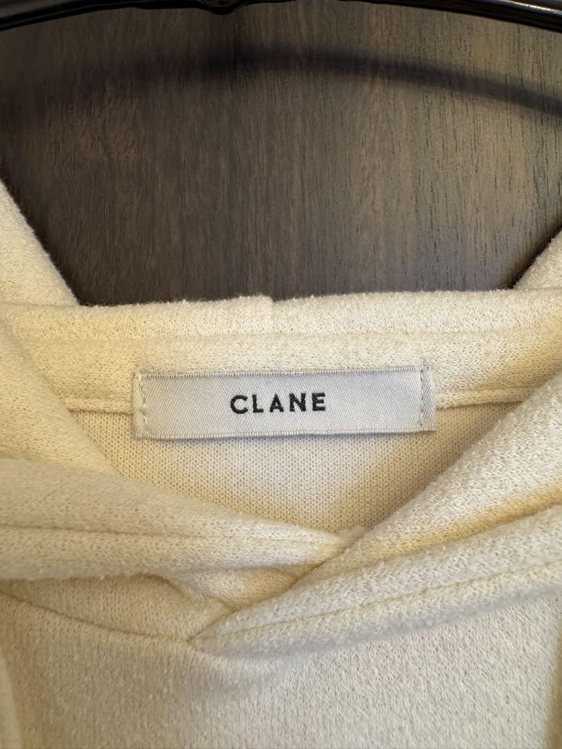 CLANE クラネ SIDE ZIP WIDE HOODIE