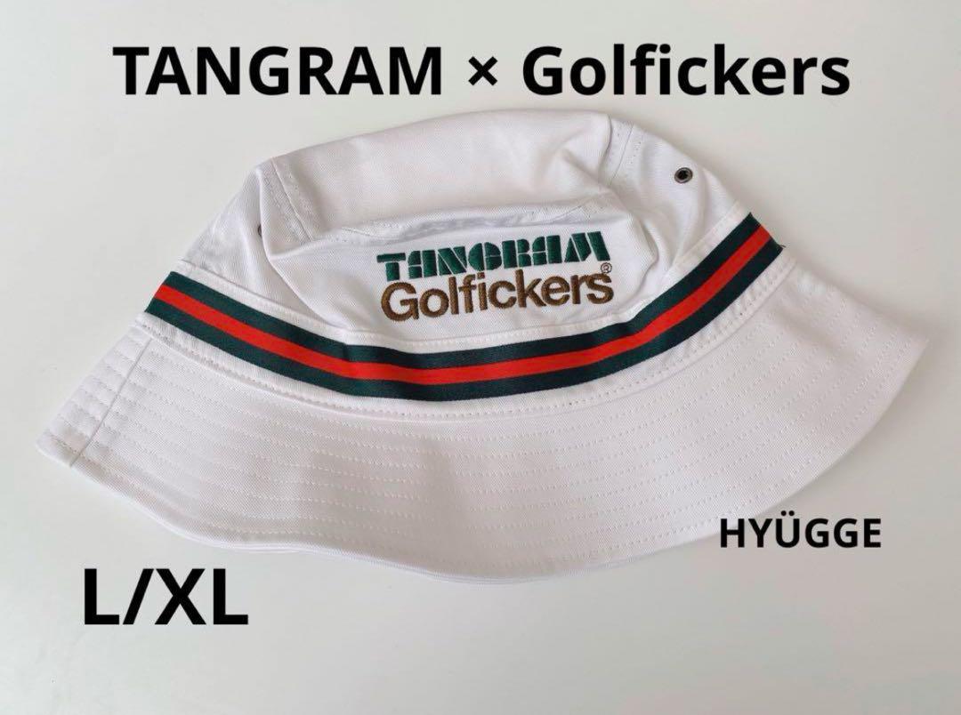 GOLFICKERS × TANGRAM BUCKET HAT GREEN TGA-UHAT29