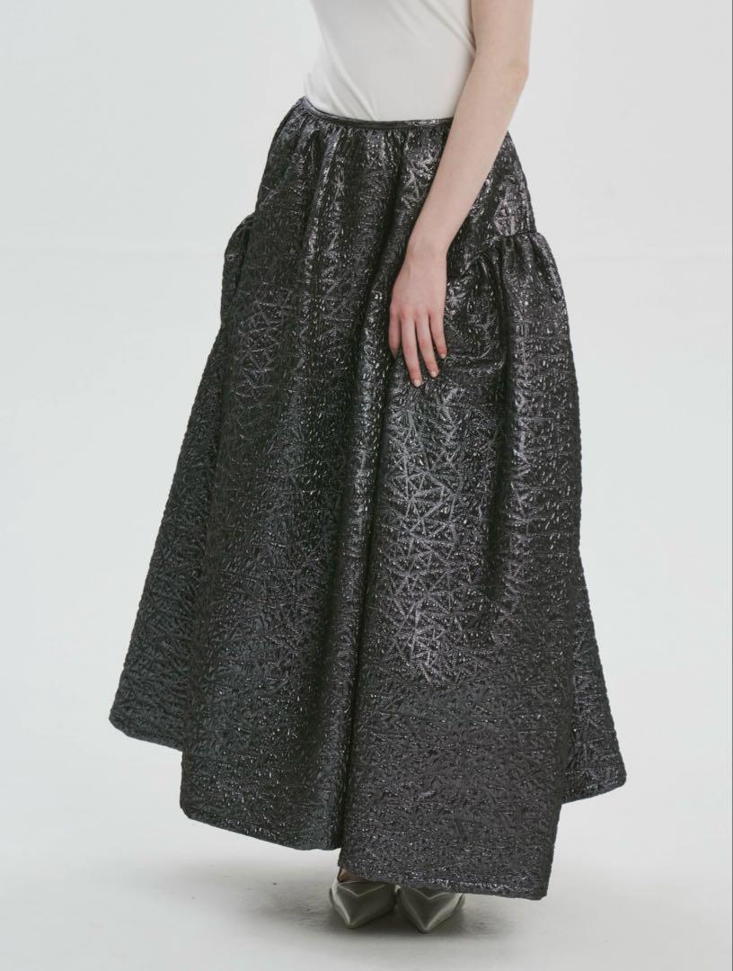 THETOÉ ボリュームスカート　MIDTOWN JACQUARD SKIRT Midtown Jacquard Skirt – THE TOÉ
