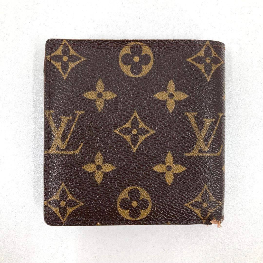 LOUIS VUITTON ルイヴィトン　二つ折り財布　モノグラム　箱付き