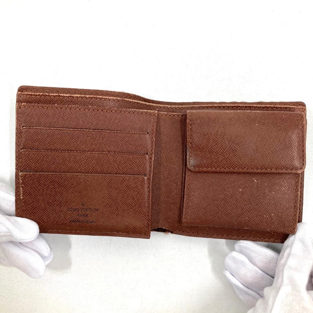 LOUIS VUITTON ルイヴィトン　二つ折り財布　モノグラム　箱付き