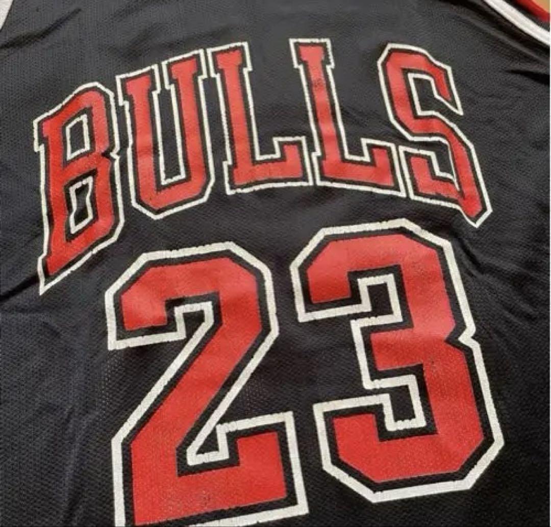 当時物】NBA M.JORDAN champion製 レプリカジャージ人気 商