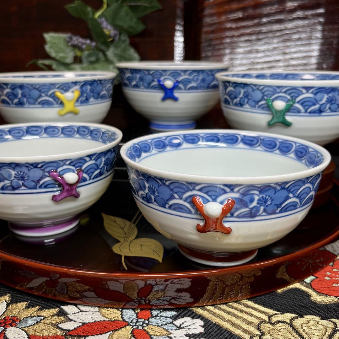 お気に入りの 仁窯 錦 桜文飯碗 工芸品 - 工芸品
