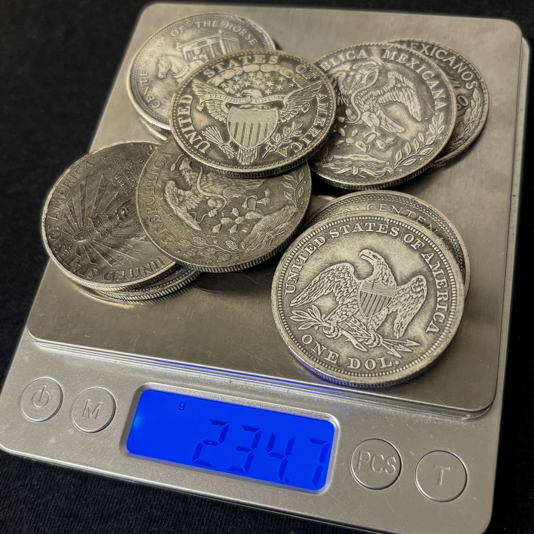 H19 まとめて 10枚セット 海外古錢 銀貨 コイン 激安 - メルカリ
