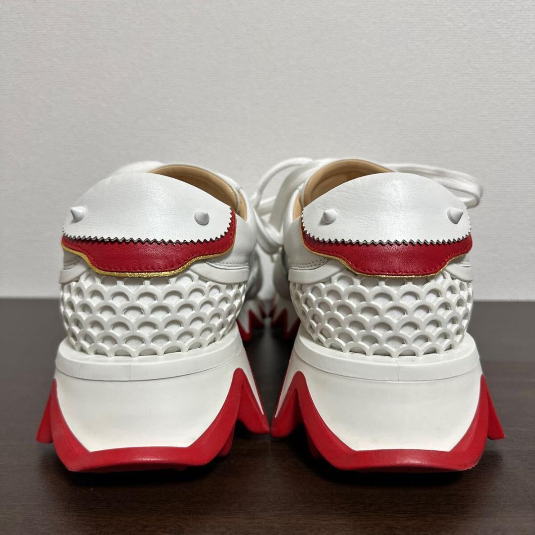 クリスチャンルブタン ルビシャーク レザー スニーカー size 41 メンズ