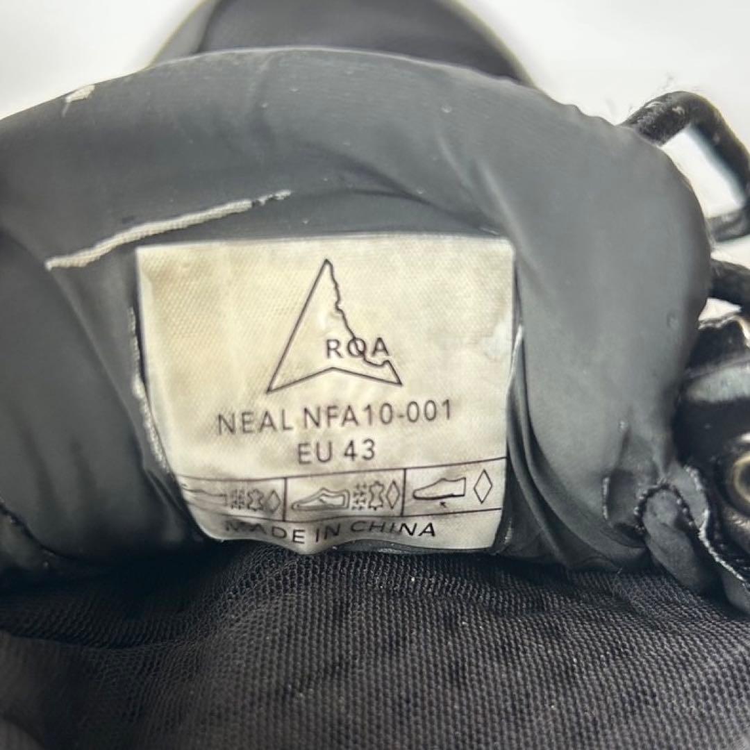 ROA ロア Neal black トレッキングシューズ スニーカー ROA ロア Neal black トレッキングシューズ スニーカー