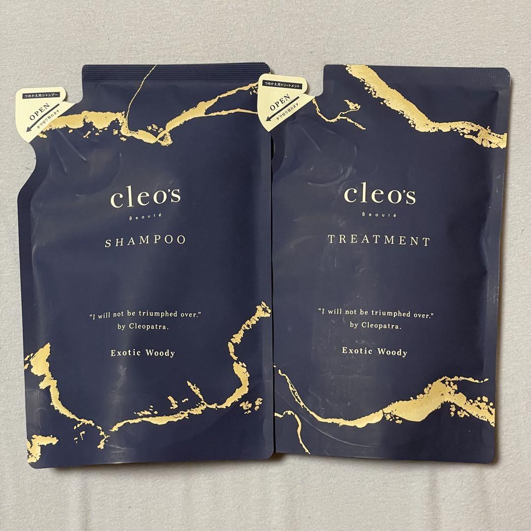 cleo's シャンプー & トリートメント 300ml