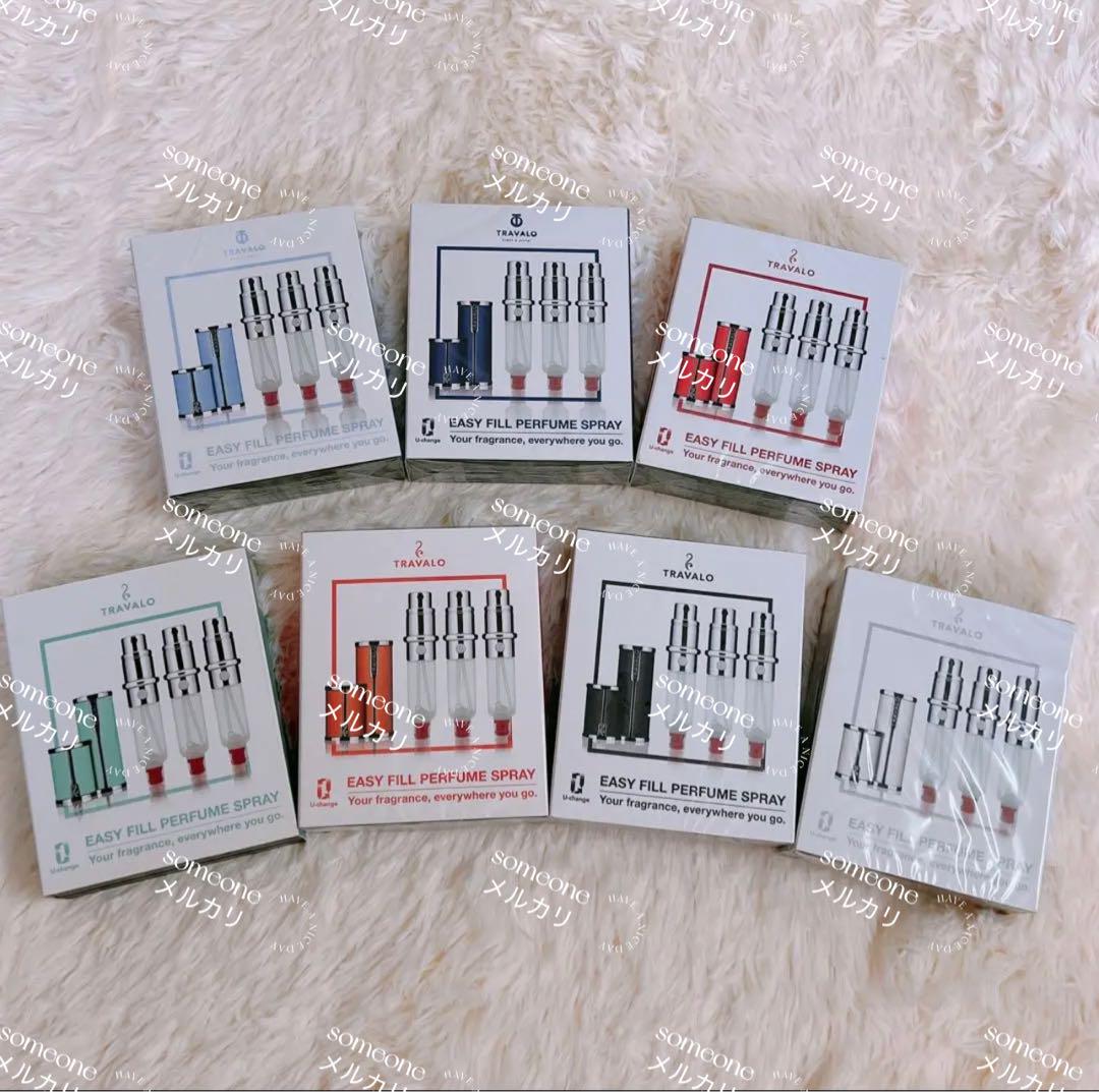 商品説明確認必須Travalo アトマイザー Milano SET orange