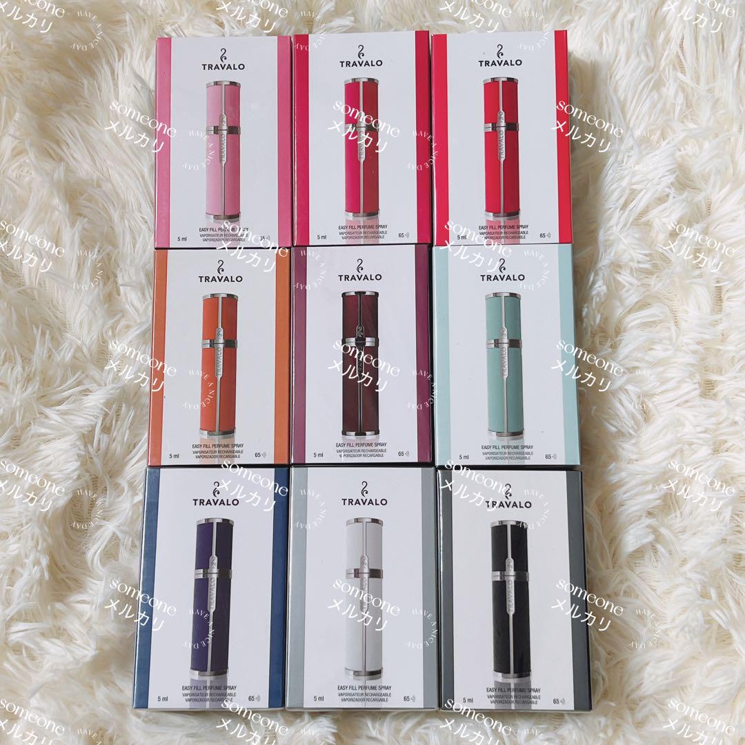 商品説明確認必須Travalo アトマイザー Milano SET orange