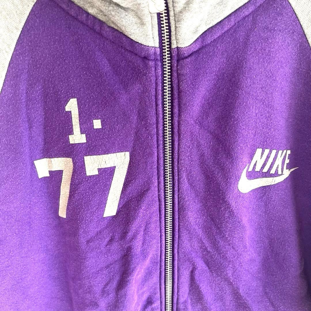 【希少デザイン】NIKE ツートンカラー プリントロゴ M B118 【希少デザイン】NIKE ツートンカラー プリントロゴ M B118