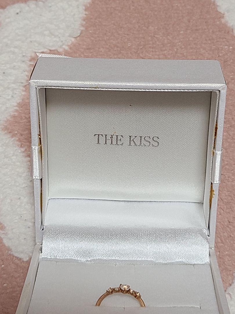 THE KISS 指輪 リングハートケース付き ピンク＆ブルーハート ジュエリーボックス BOX-REGULAR-A-B｜THE