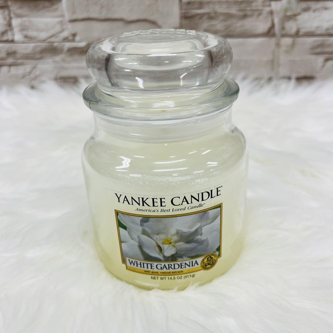 廃盤品 YANKEE CANDLE ヤンキーキャンドル ホワイトガーデニア 廃盤品 YANKEE CANDLE ヤンキーキャンドル ホワイトガーデニア