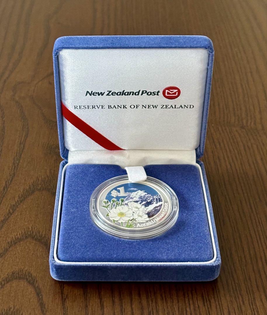 【美品】ニュージーランド 2007年 プルーフ銀貨 １NZドル ④ 美品】ニュージーランド 2007年 プルーフ銀貨 1NZドル ④