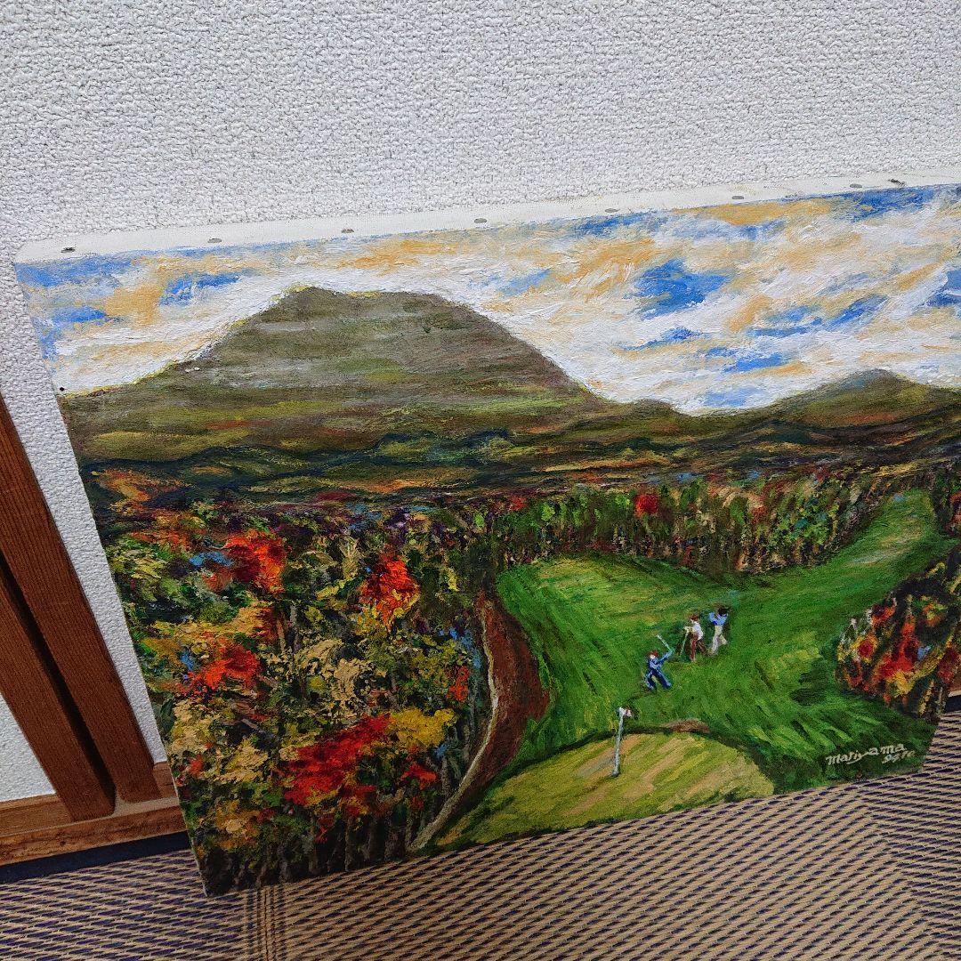 印象派風 油彩画 風景画 - メルカリ