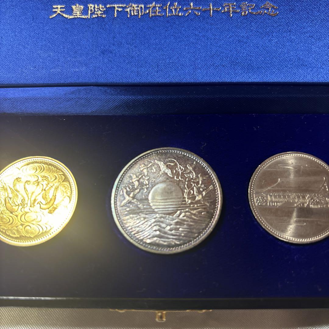 天皇陛下御在位六十年記念 金貨セット