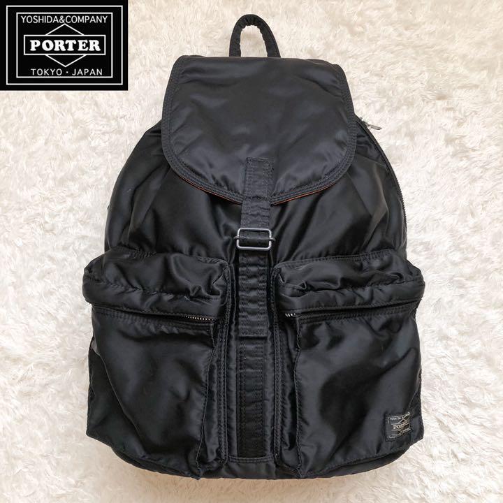2910円 超ポイントアップ祭 PORTER TANKER ポーター タンカー リュック バックパック ブラック