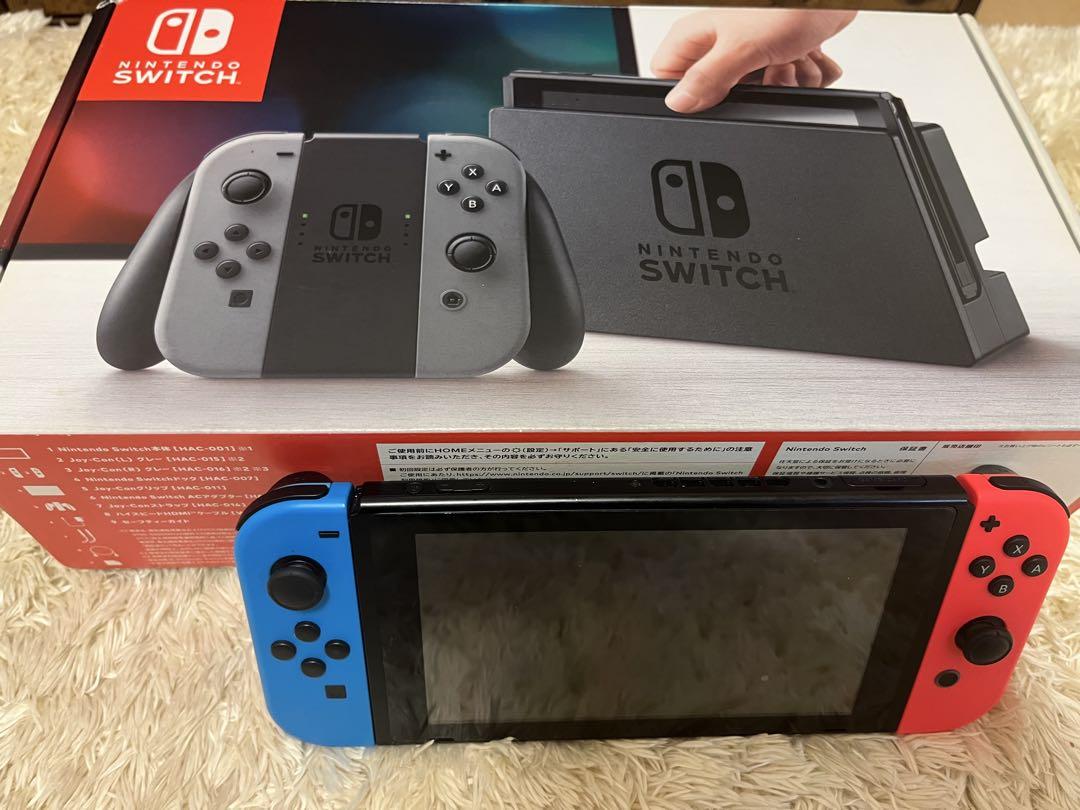 Nintendo Switch 本体 赤青Joy-Con付き