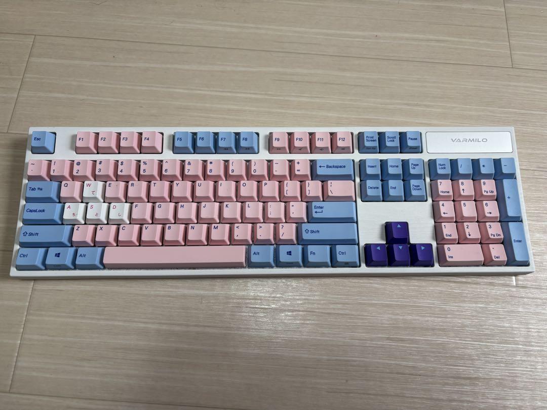 Varmilo VA104M コットンキャンディー ゲーミングキーボード 茶軸