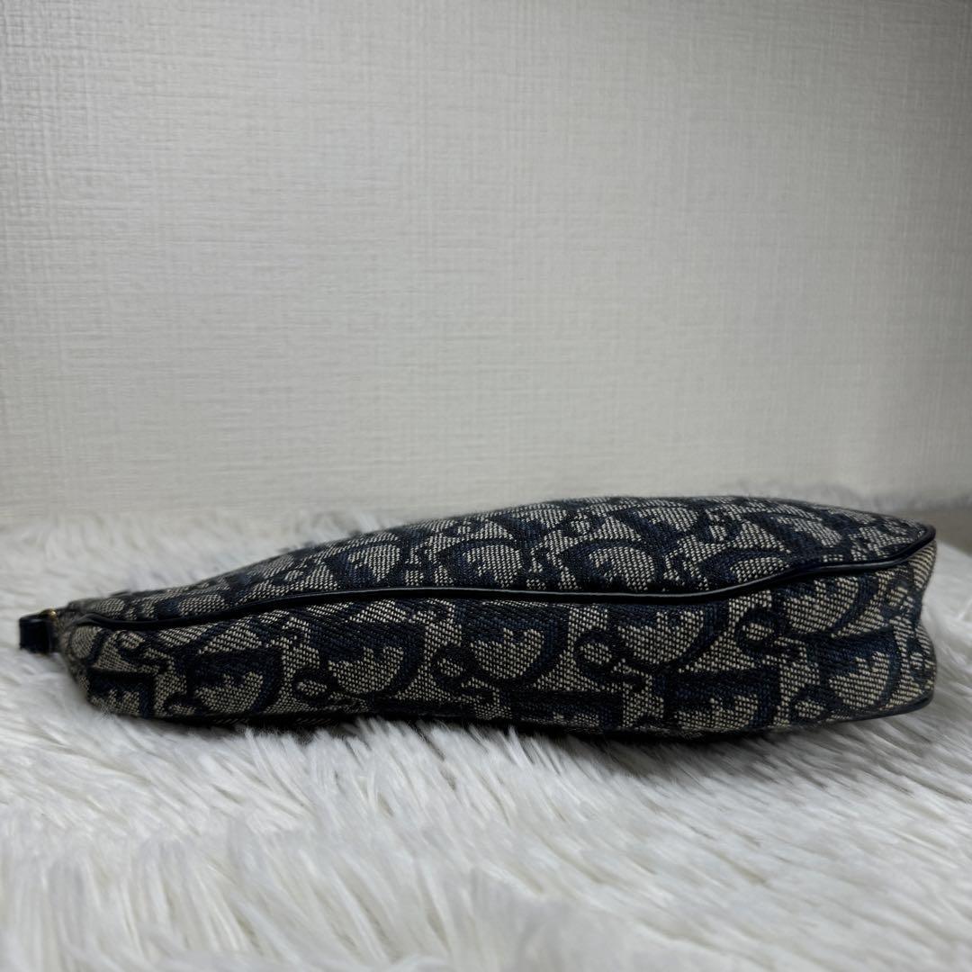 美品✨ クリスチャンディオール サドルバッグ トロッター ネイビー