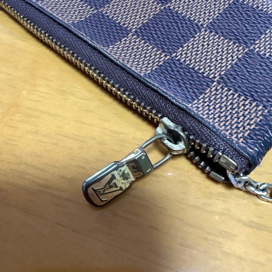 LOUIS VUITTON ダミエキーケース カラビナ付き