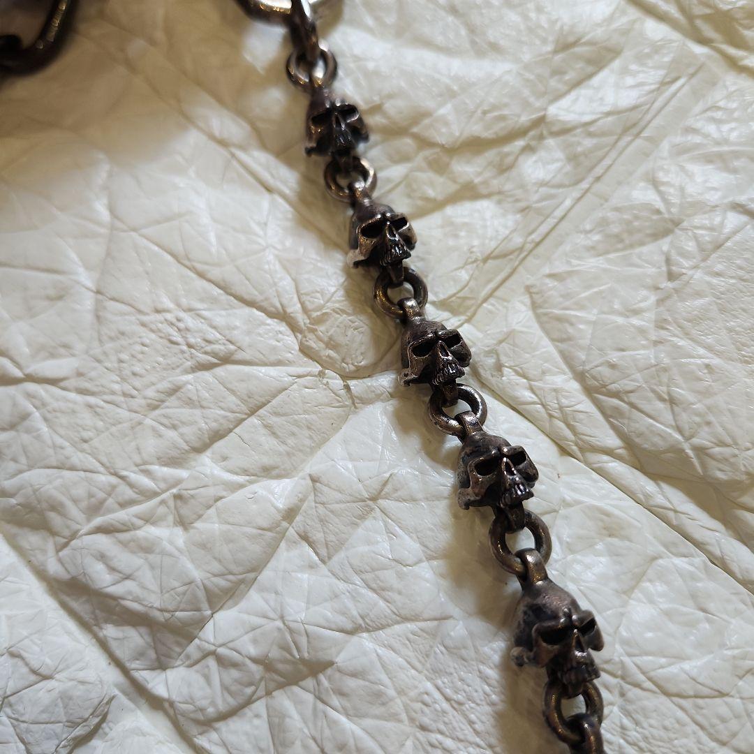 アクセサリー THIRTEEN DESIGNS SKULL WALLET CHAIN