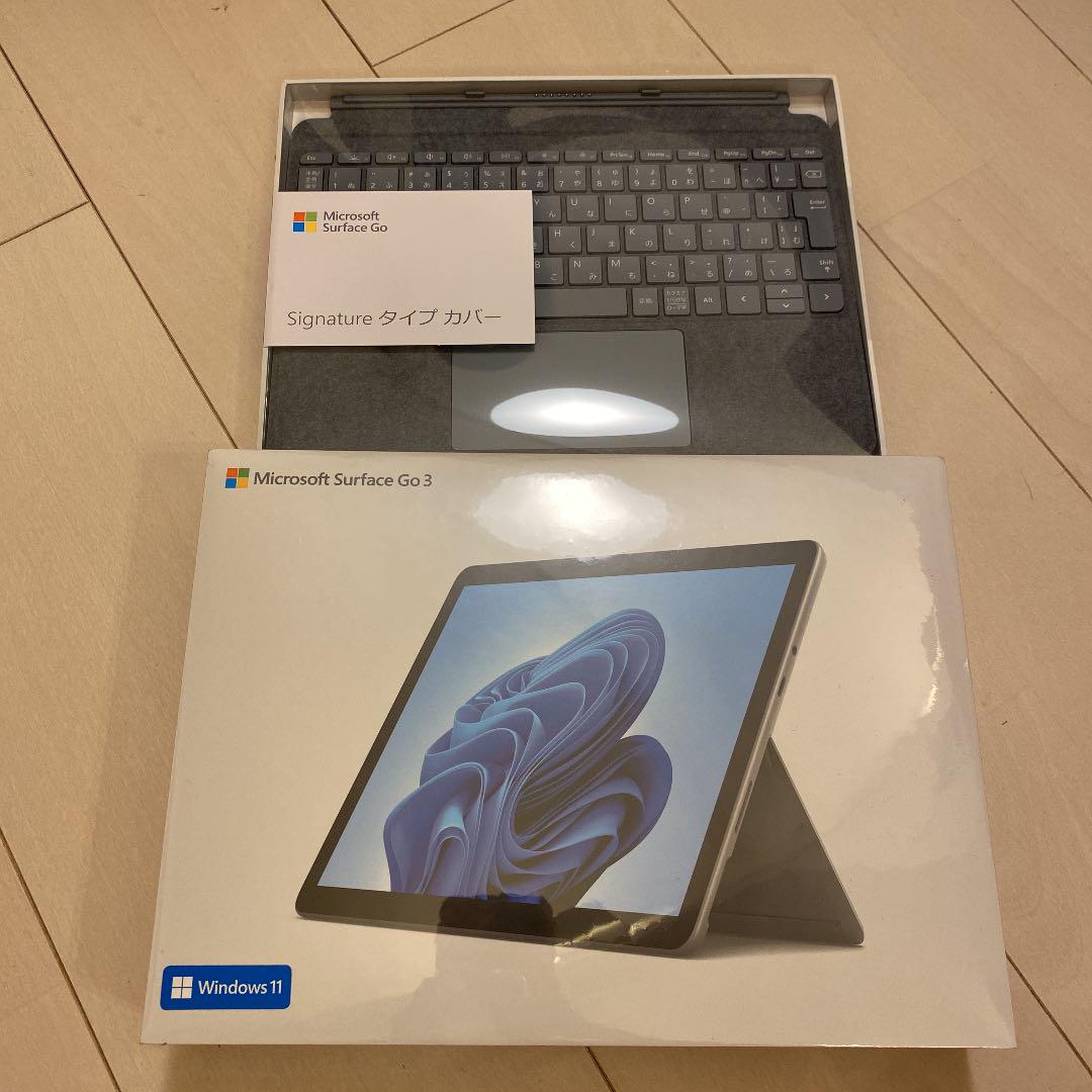 新品未開封surface go3 8va-00015タイプカバー付き 即納!最大半額!