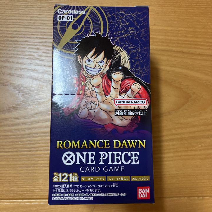 ONE PIECE カードゲーム ROMANCE DAWN 1box