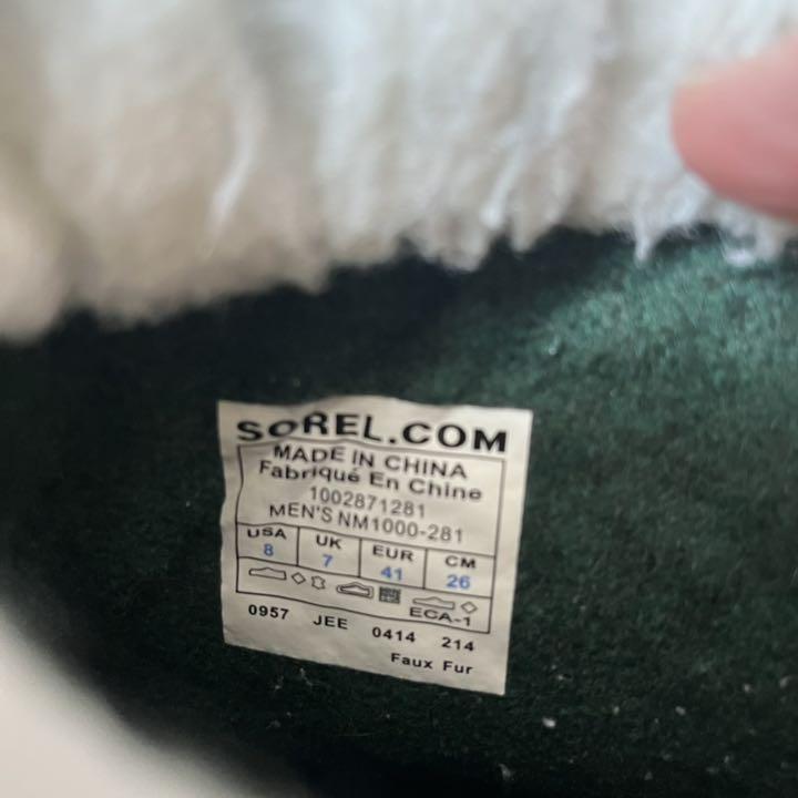 ヒール 着用回数少なめSOREL CARIBOU 26cm nqf8r-m38339758092 ➦れなし