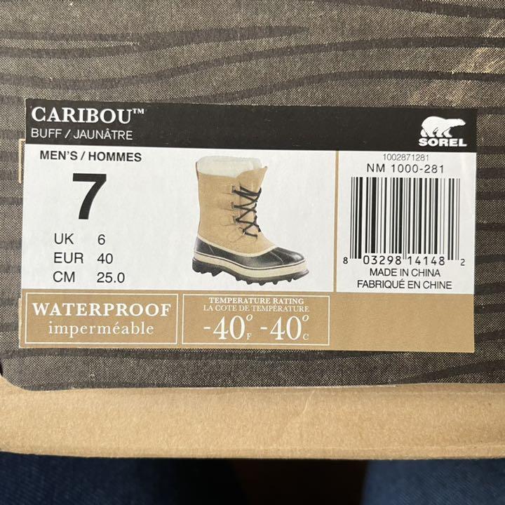 ヒール 着用回数少なめSOREL CARIBOU 26cm nqf8r-m38339758092 ➦れなし