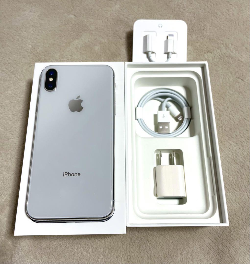 iPhone X Silver 256 GB SIMフリー-