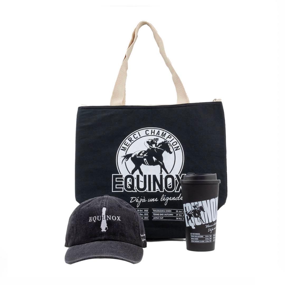 イクイノックス 引退記念 カフェタンブラー キャップ 保冷トートバッグ イクイノックス 引退記念 カフェタンブラー キャップ 保冷トート