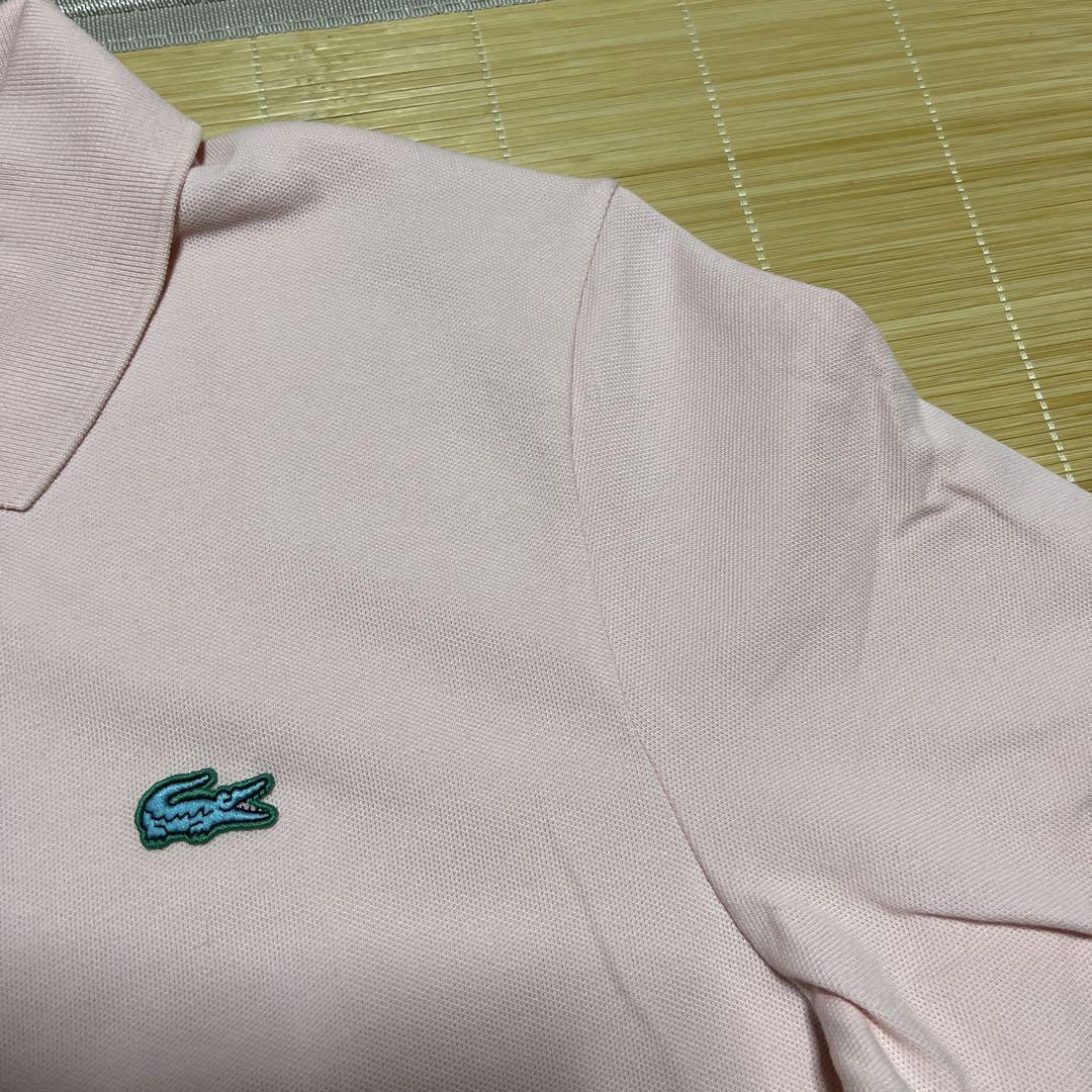 LACOSTE LIVE PINK ポロシャツ　シャツ　ワニ　ラコステ　M