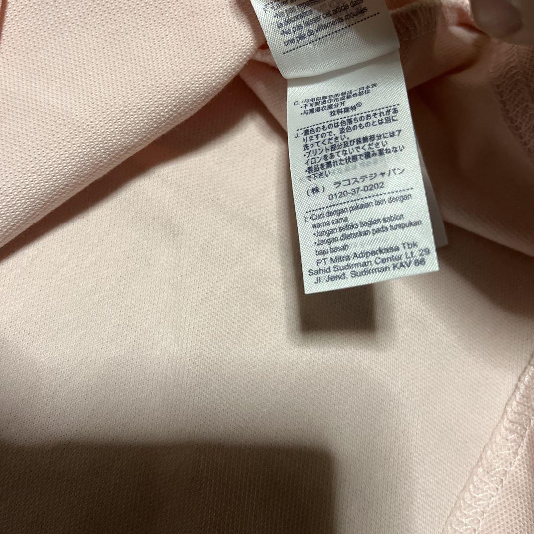 LACOSTE LIVE PINK ポロシャツ　シャツ　ワニ　ラコステ　M