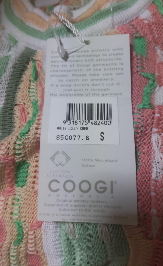 最新品在庫 COOGI タグ付き未使用 希少 q8J5Z-m38342690321 3Dニットセーター パステルカラー 全国無料2022
