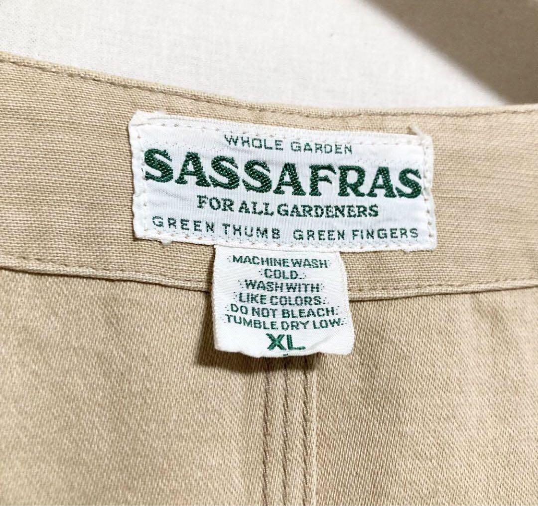 SASSAFRAS ノーカラーガーデナージャケット